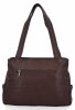 Dámská kabelka shopper bag Hernan čokoládová 3892